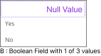 Boolean Field with 3 Value Types
