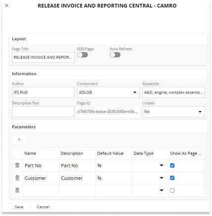 Export Page
