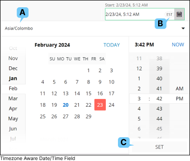 タイムゾーンを考慮した日付/時刻