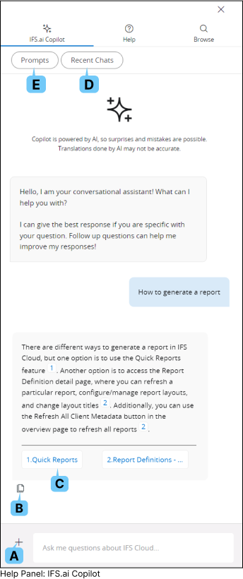 Copilot チャット