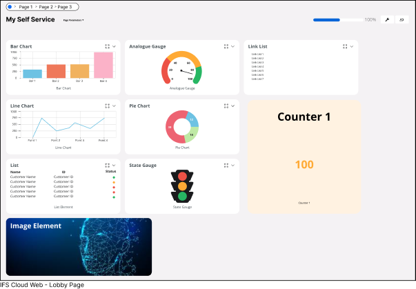 サンプルロビーページ